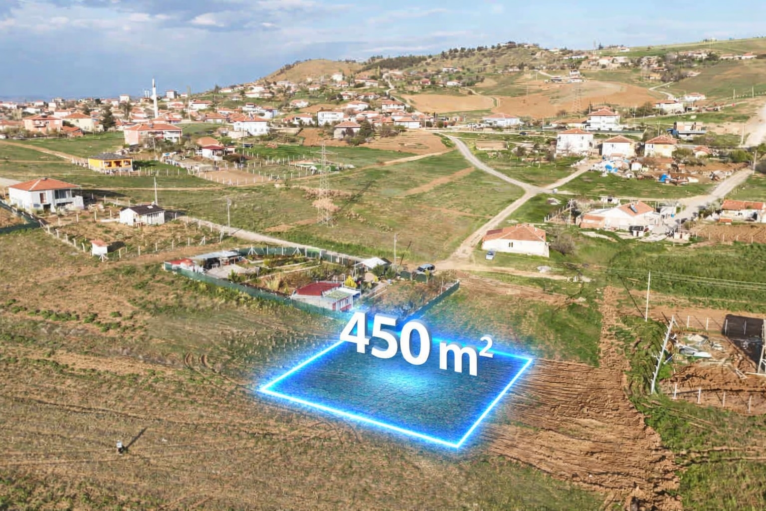 İ&F GAYRİMENKULDEN AHILI'DA 450 m² YOLA YAKIN HARİKA KONUM